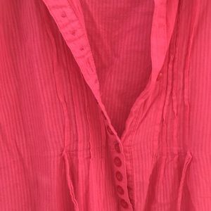 Vibrant Button Down Top
